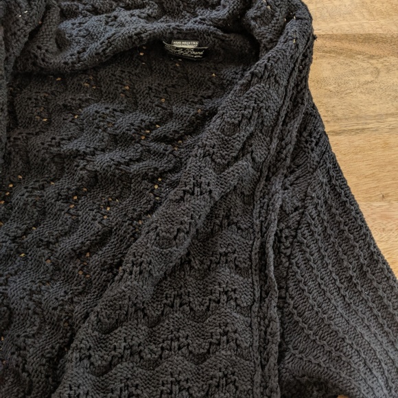 Lucky Brand Knit Shawl Cardigan - Picture 4 of 4